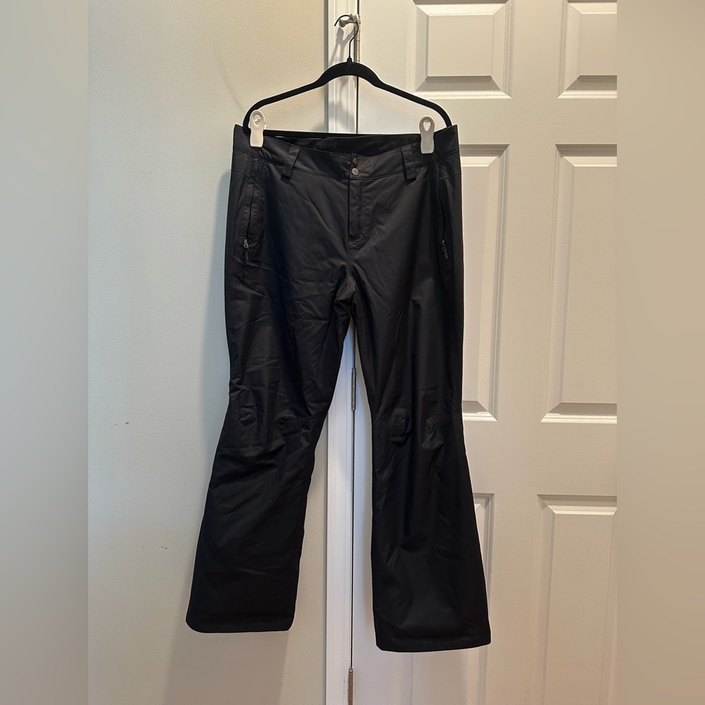 The North Face Women's Black Boot-Cut Snow Pants